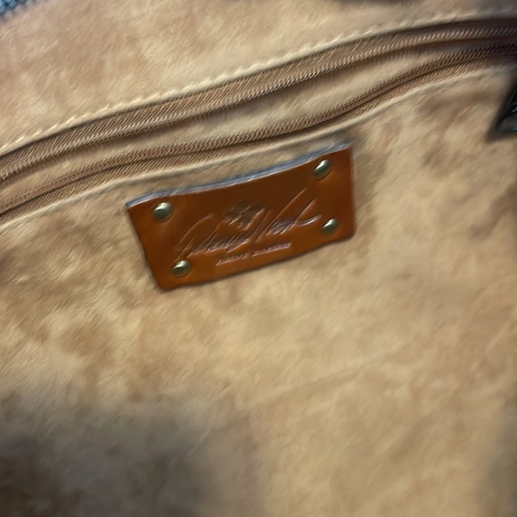 Patricia Nash Heritage Poppy zip top tote - Picture 7 of 10